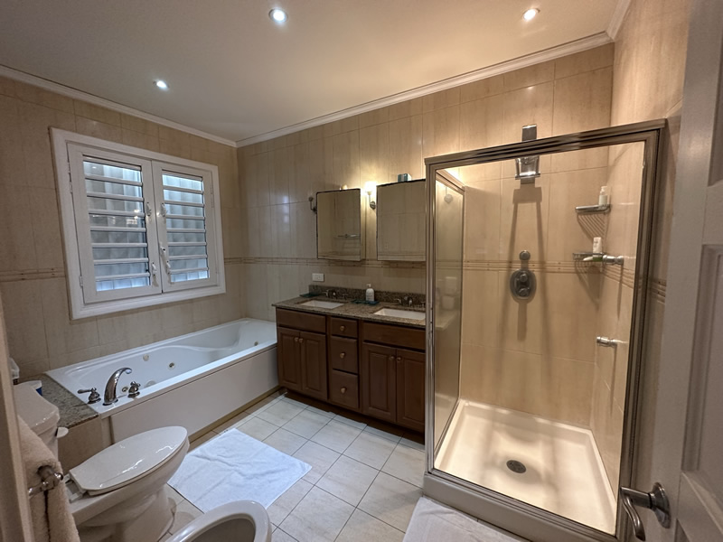 luxury homes for sale in st lucia bathroom