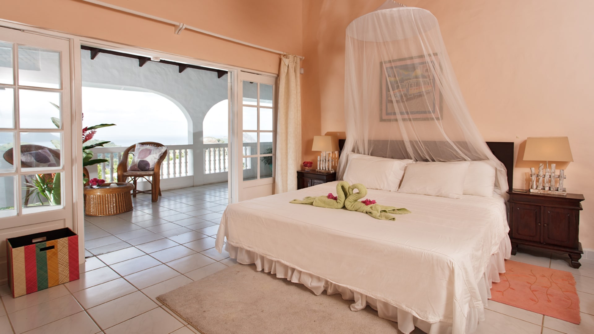 St. Lucia Real Estate 16 Seddleback Villa bedroom