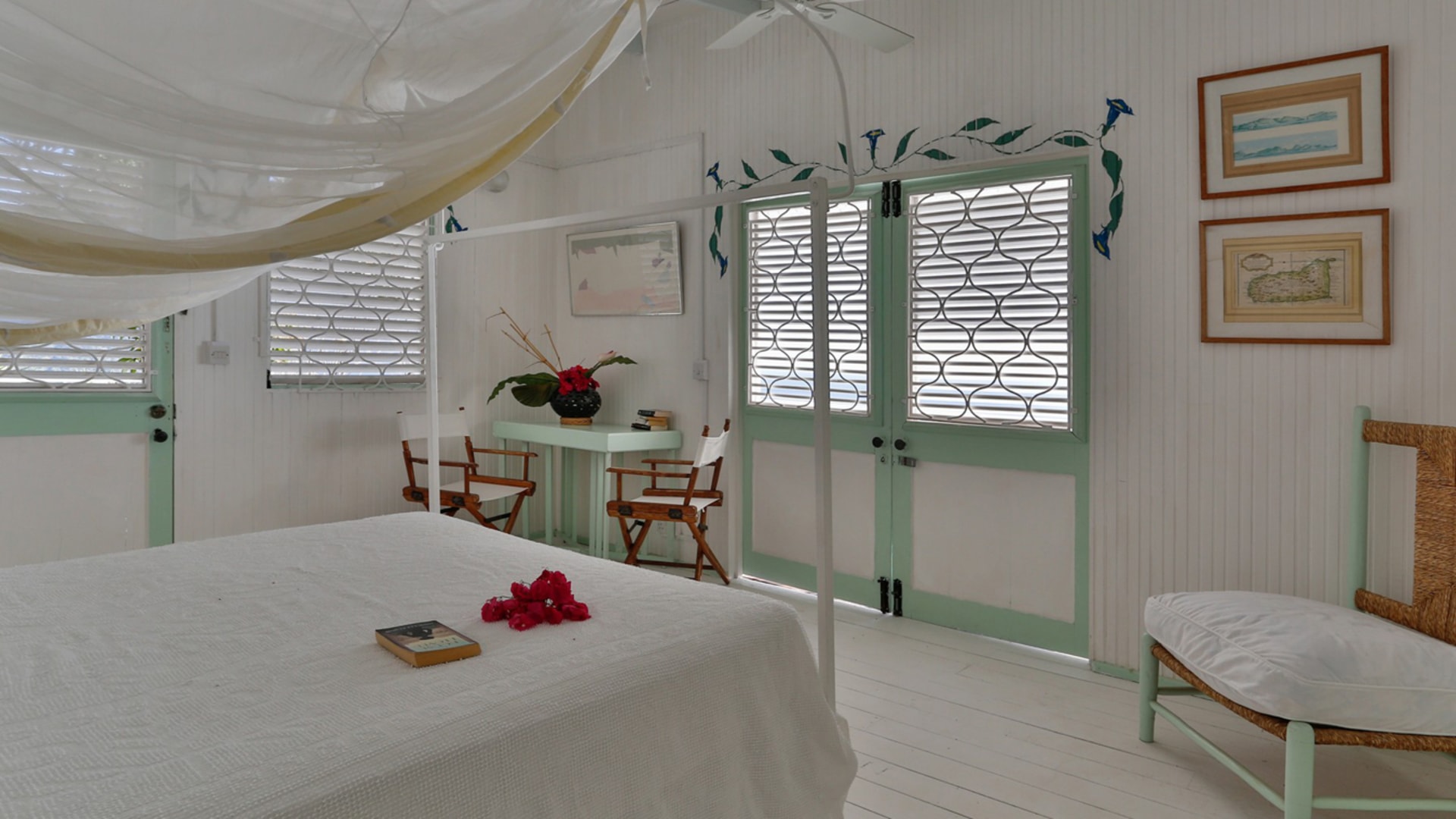 St. Lucia Real Estate Mango Point Villa bedroom