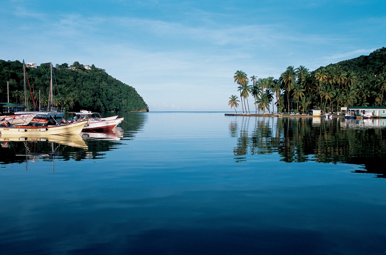 St. Lucia Real Estate Mango Beach Inn bay view