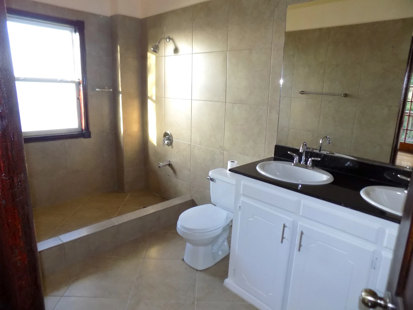 St. Lucia real estate Bay View Villa bathroom