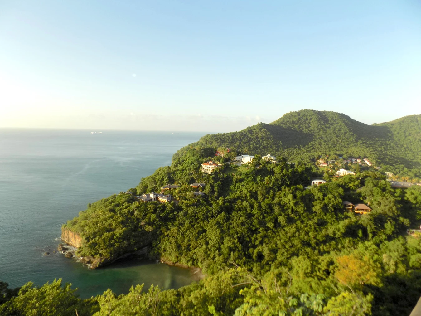 St. Lucia real estate Bay View Villa sea view