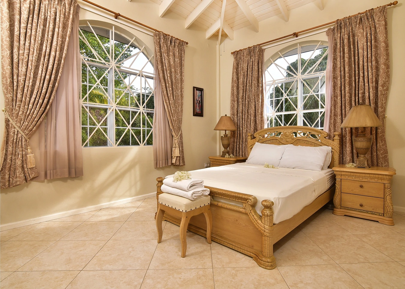 St. lucia real estate coco Villa 2nd bedroom